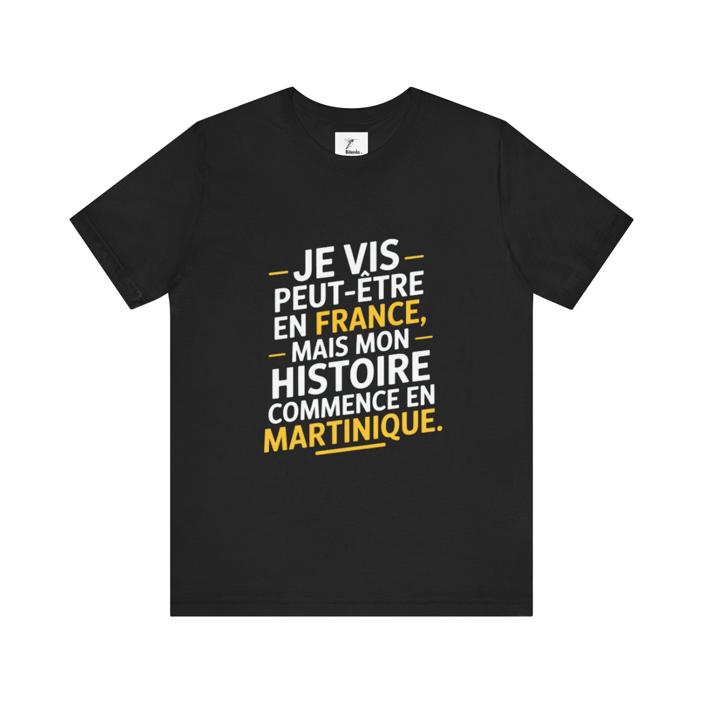 T-shirt Vivre en France : Martinique