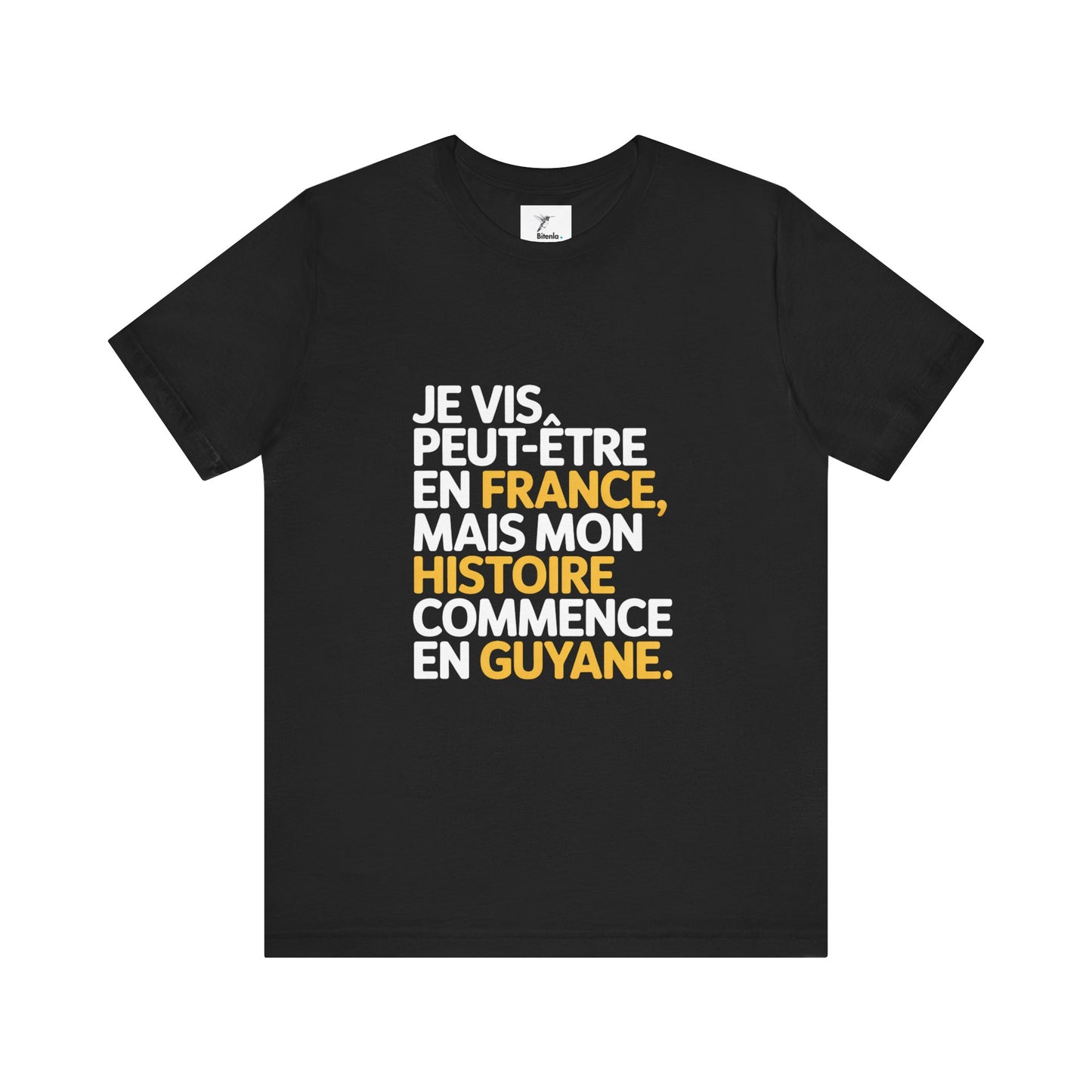 T-shirt Vivre en France : Guyane