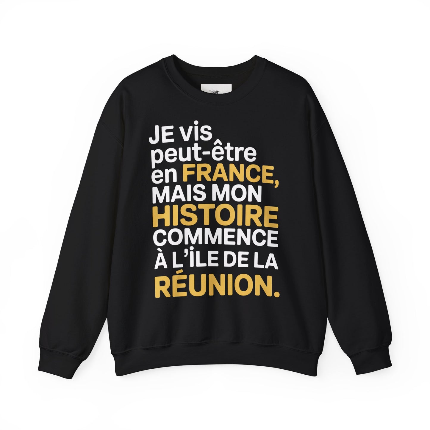 Sweatshirt - Mon histoire commence à la Réunion